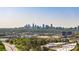 Panoramic city view from a distance, showcasing the skyline and the urban landscape at 2827 Overlook Ne Trce, Atlanta, GA 30324