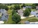 Aerial view showing the home and surrounding neighborhood at 3818 Bay Forest Way, Loganville, GA 30052