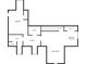 Second story floor plan illustrating an office, bedrooms, bonus room and utility areas, with closet and bathrooms at 3818 Bay Forest Way, Loganville, GA 30052