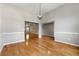 Open-concept dining room and living room at 6687 Hill Creek Cv, Lithonia, GA 30058