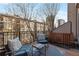 Balcony with comfortable seating and views of the neighborhood, perfect for relaxing outdoors at 3475 Oak Valley Rd # 130, Atlanta, GA 30326