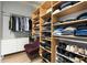 Organized walk-in closet with custom shelving and ample storage space at 805 Peachtree Ne St # 220, Atlanta, GA 30308