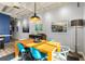 Dining room with hardwood floors, modern lighting, and modern decor at 805 Peachtree Ne St # 220, Atlanta, GA 30308