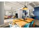 Bright open concept living room and kitchen with hardwood floors and modern decor at 805 Peachtree Ne St # 220, Atlanta, GA 30308