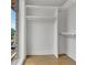 Walk-in closet with hanging rods and shelving at 140 Rolison Way, Fayetteville, GA 30214