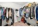 Walk-in closet with ample storage at 3020 Westgate Park Dr, Loganville, GA 30052