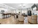 Bright and airy living room with an open floor plan and hardwood floors at 3020 Westgate Park Dr, Loganville, GA 30052