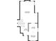 A detailed floor plan shows an open concept living room, foyer, kitchen and dining area layout at 4032 Robin Cir, College Park, GA 30349