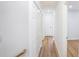 Bright hallway with hardwood floors and clean, neutral walls at 4032 Robin Cir, College Park, GA 30349