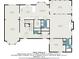 Detailed floor plan outlining the layout with room dimensions, kitchen, living areas, and bedroom locations at 5000 Bainbridge Sw Ct, Lilburn, GA 30047