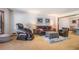 Cozy living room featuring comfortable seating, stylish decor, and a relaxing atmosphere at 5000 Bainbridge Sw Ct, Lilburn, GA 30047