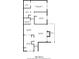 Detailed floor plan showcasing the layout of the home, including room dimensions and relationships at 1426 N Crossing Ne Dr, Atlanta, GA 30329