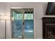 Relaxing patio space with sliding glass doors connecting the indoors with outdoor living at 1426 N Crossing Ne Dr, Atlanta, GA 30329