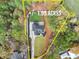 Aerial view of the property showcasing +/- 1.95 acres of land at 1540 Brooks S Rd, Lawrenceville, GA 30045