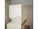 A convenient, stacked washer and dryer unit ready for immediate use at 605 Sutton Sw Way, Marietta, GA 30064