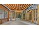 Unfinished basement with exposed framing and ductwork, ready for customization at 3105 Birchton St, Johns Creek, GA 30022