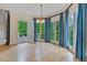 Dining room leads out to a deck at 3105 Birchton St, Johns Creek, GA 30022
