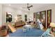 Spacious playroom with fun decorations and large windows at 1256 Spring Valley Ne Ln, Atlanta, GA 30306