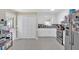 Bright, clean kitchen featuring white cabinets and stainless-steel appliances at 63 Seminole Ne Rd, Cartersville, GA 30121