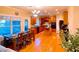 Open concept kitchen with stainless steel appliances, granite countertops, and an eat-in dining area at 2818 Willowstone Dr, Duluth, GA 30096