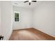 Bedroom with hardwood floors and a single window providing natural light at 2193 Virginia Ne Pl, Atlanta, GA 30305