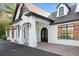 Home entrance showcasing an arched doorway and beautiful wood trim at 3920 Maybreeze Rd, Marietta, GA 30066