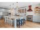 Bright kitchen with a large center island perfect for food preparation at 3920 Maybreeze Rd, Marietta, GA 30066