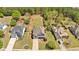 Expansive backyard with lush lawn and mature trees offering privacy and space at 541 Lombard St, Marietta, GA 30064