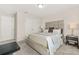 Inviting bedroom with plush carpeting, neutral decor and bright, natural lighting at 802 Milo Bay St, Loganville, GA 30052