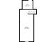 Floor plan showcasing the office space with dimensions 11'2