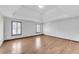 This spacious bedroom has hardwood floors and a tray ceiling at 4065 Tritt Homestead Dr, Marietta, GA 30062
