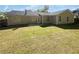 Expansive backyard with a well-maintained lawn and a cozy patio at 6028 Arbor Links Rd, Lithonia, GA 30058