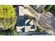 Overhead view displaying the home's prime location, tree coverage, and community design at 216 Haralson Ne Ln, Atlanta, GA 30307