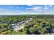 Scenic aerial view of neighborhood with lush greenery and clear skies, showcasing the city's landscape at 216 Haralson Ne Ln, Atlanta, GA 30307