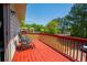 Spacious deck with outdoor seating, perfect for relaxing and enjoying the view at 6150 Thorncrest Dr, Tucker, GA 30084