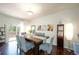 Elegant dining room with hardwood floors and stylish decor at 6150 Thorncrest Dr, Tucker, GA 30084