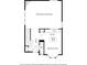 Layout of the first floor with living room, dining area, kitchen, breakfast area and bath at 6150 Thorncrest Dr, Tucker, GA 30084