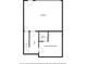 Layout of the basement with garage, bonus room, bath and hall at 6150 Thorncrest Dr, Tucker, GA 30084