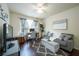 Cozy living room features hardwood floors, comfortable seating, and modern furnishings at 6150 Thorncrest Dr, Tucker, GA 30084