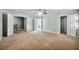Large main bedroom has access to the bathroom and walk-in closet at 1214 Defoors Nw Ct # 1A, Atlanta, GA 30318