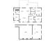 Detailed floor plan showcasing the layout of this home, including the placement of rooms and storage at 4462 Cain Cir, Tucker, GA 30084
