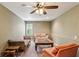 Comfortable living room features neutral walls, plush sofas, stylish tables, and recessed lighting at 5876 Bridgemont Nw Pl, Acworth, GA 30101