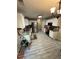 Bright kitchen features stainless steel appliances, granite countertops, and ample white cabinetry at 1086 Deshon Trl, Lithonia, GA 30058