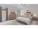 Tastefully furnished bedroom with coordinated decor, large windows, and soft carpeting creates a comfortable retreat at 529 Lanier Way, Temple, GA 30179