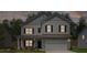 Exterior of this two-story home featuring a two-car garage at 529 Lanier Way, Temple, GA 30179