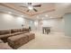 Open recreation room with a lounge area, and a foosball table at 1010 Forest Creek Dr, Canton, GA 30115