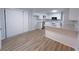 Updated kitchen featuring granite countertops, stainless steel appliances, and white cabinetry at 2637 Sol Ct, Ellenwood, GA 30294