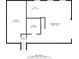 Detailed floor plan of the basement with gym, storage, and recreation room at 5276 Weatherwood Trce, Marietta, GA 30068