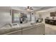 Open concept living room featuring neutral colors, comfortable seating, and modern decor at 542 Broughton Dr, Canton, GA 30114