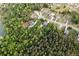 Aerial view of community neighborhood surrounded by lush green trees and lawns at 632 Creekside Trce, Covington, GA 30014